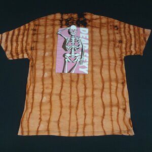 CHOMP DEAD SEXY SKELETON 2-SIDED - REVERSE TIE-DYE LARGE T-SHIRT L299